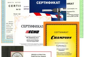 Bosch, Makita, Hitachi, Husqvarna, Echo, Champion и прочие