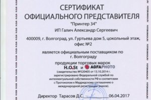 Сертификат Host