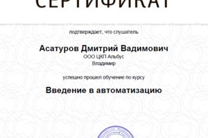 Атол автоматизация