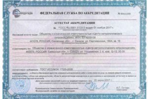 Аттеста - поверка средств измерений