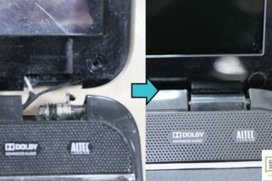 Ремонт петли ноутбука