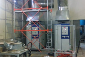 Монтаж чиллеров и вентиляции