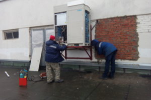 Монтаж промышленного холодильного оборудования