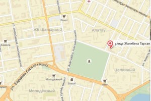 адрес на карте