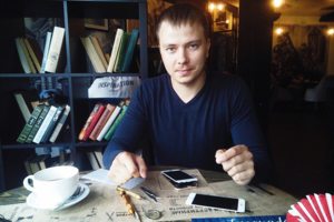 Наш инженер за работой