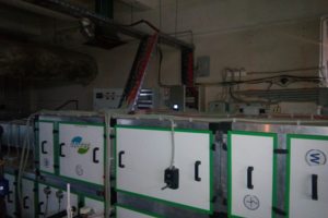 Монтаж медицинских приточных установок