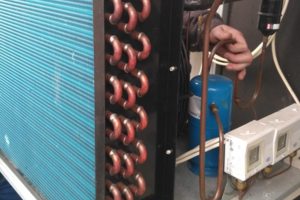 Холодильный агрегат собственного производства для холод камеры