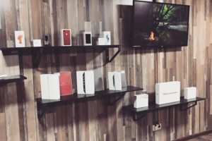 Зал ожидания сервисного центра