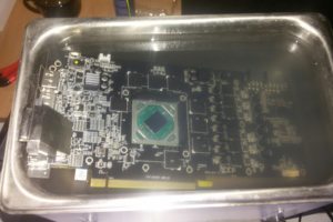 Ултразвуковая ванна для очистки плат