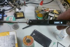 Паяльник с термоконтролем в реальном времени