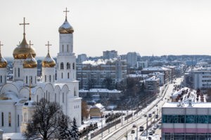 Вид из окна офиса