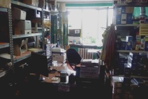 Интерьер мастерской.