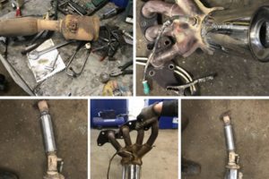 замена гофры удаление катализатора установка пламягасителя