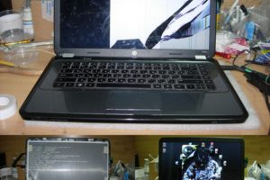 Замена экрана ноутбука HP