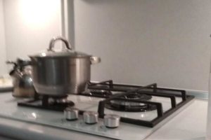 Установка газовой варочной поверхности
