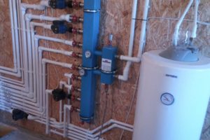 котельная с бойлером косвенного нагрева