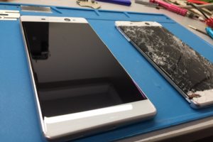 Замена дисплейного модуля Sony