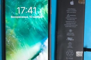 После iPhone 6s Ремонт: замена аккумулятора