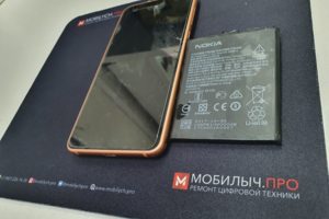 Замена аккумулятора для Nokia 2