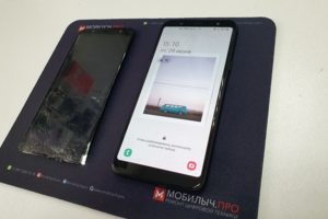 Замена дисплея на Samsung A6 Plus