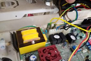 Замена платы управления котлом.