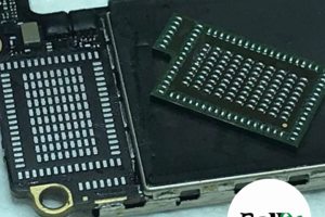 Замена WI-FI модуля на iPhone 7