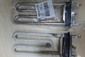 Замена старого тэна на новый