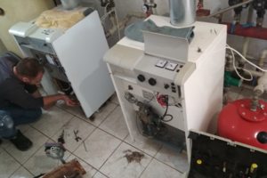 Ремонт и сервис напольных газовых котлов в санатории