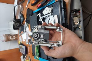 Замена механизма dvd привода на PS4 slim