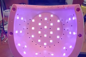 Замена диодов на лампе для сушки лаков