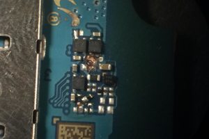 Парсек - восстановление элемента на плате