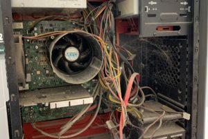 чистка компьютера от пыли