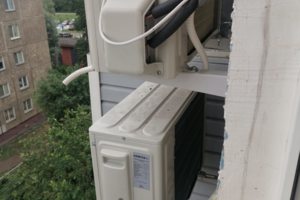 установка кондиционера