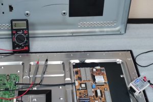 Ремонт инвертора блока подсветки