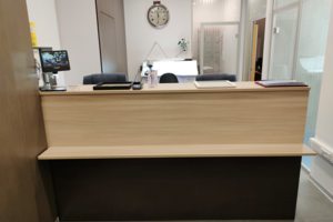 Зона приемки часов в ремонт