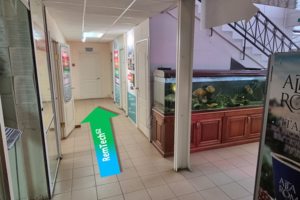 Проходим до конца по коридору