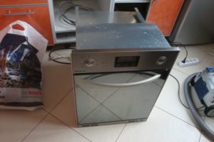 установка-подключение электрического духового шкафа на кухне