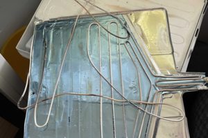 Замена ТЭНа оттайки (каплепадения)