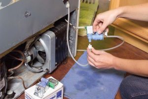 После ремонта техника обязательно проходит тестирование.