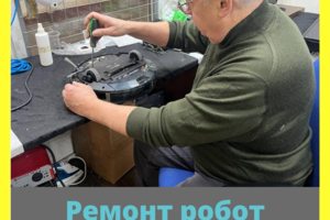 Ремонт роботов пылесосов