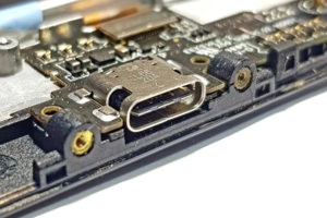 Замена разъема зарядки