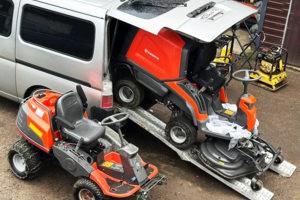 Ремонт садовых мини райдеров Husqvarna Хускварна