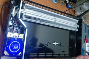 Замена тэна в конвекторе.