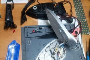 Ремонт платы управления утюга.